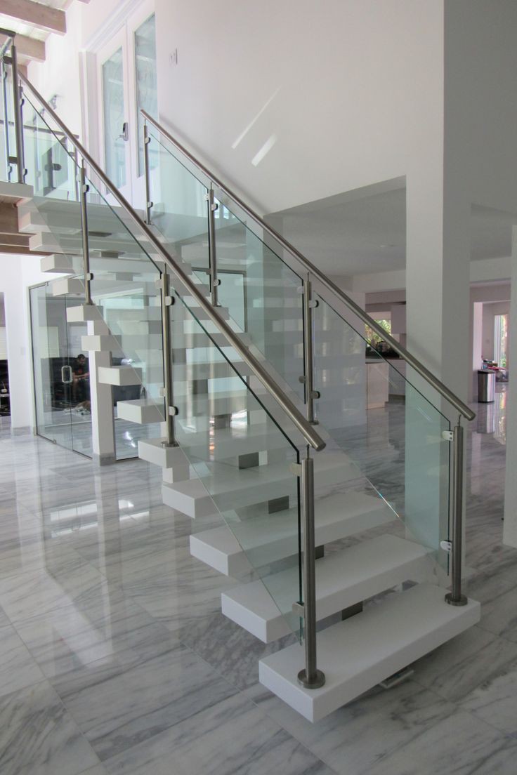 Side Mounted Glass Railing